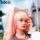 Навушники бездротові Hoco ESD13 Cat, Рожевий