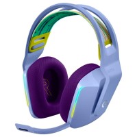 Навушники бездротові Logitech G733, Стерео, Ліловий