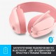 Наушники безпроводные Logitech Zone Vibe 100, Стерео, Розовый