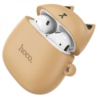 Навушники бездротові Hoco EW45, Стерео, Коричневий