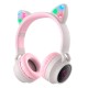 Наушники безпроводные Hoco W27 Cat Ear, Стерео, Розовый