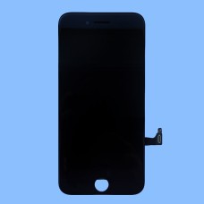 Дисплей Apple iPhone 7, (High quality), з сенсором, з рамкою, IPS, Чорний