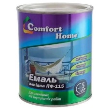 Емаль алкідна вишнева Comfort Home ПФ-115 0,8 кг