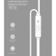 Наушники проводные WUW R179, С микрофоном, Белый