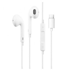 Навушники провідні EarPods, з мікрофоном, Білий