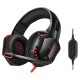 Навушники провідні REAL-EL GDX-8100, З мікрофоном, Чорний