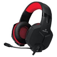Наушники проводные REAL-EL GDX-7790, С микрофоном, Черный
