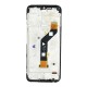 Дисплей Tecno Spark 8C, (High quality), з сенсором, з рамкою, IPS, Чорний