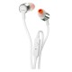 Наушники проводные JBL T210, С микрофоном, Серый