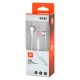 Наушники проводные JBL T210, С микрофоном, Серый