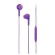 Наушники проводные Ttec 2KMM13MR Pop, С микрофоном, Фиолетовый