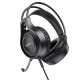 Навушники провідні Hoco W106 Tiger Gaming, З мікрофоном, Чорний