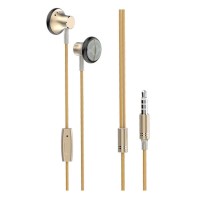 Наушники проводные Joyroom JR-EL117, С микрофоном, Золотой
