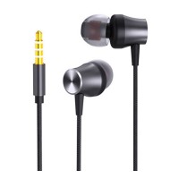 Наушники проводные SkyDolphin SR03, С микрофоном, Серый