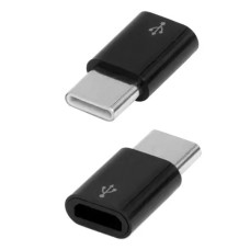 Перехідник Type-C, MicroUSB, Чорний