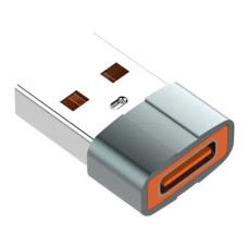 Перехідник LDNIO LC150, USB, Type-C, Сірий