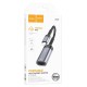 Перехідник Hoco UA26, Lightning, RJ45, Сірий