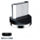 Перехідник Magnetic, MicroUSB, Срібний