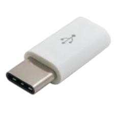 Перехідник Atcom MicroUSB-Type-C, MicroUSB, Type-C, Білий