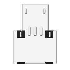 Перехідник XoKo AC-055, MicroUSB, USB, Срібний