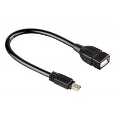 Перехідник Atcom, MiniUSB, 0.1 м., Чорний