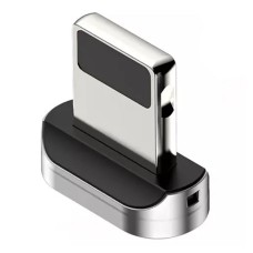 Перехідник Baseus CALXC-E Zinc Magnetic Apple iPhone SE 2022, iPhone 14 Pro Max, iPhone 14 Plus, iPhone 14 Pro, iPhone 14, iPhone 13 Pro, iPhone 13 Mini, iPhone 13, iPhone 13 Pro Max, iPhone 12 Mini, iPhone 12 Pro Max, Lightning, Чорний