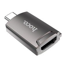 Перехідник Hoco UA19, Type-C, HDMI, Сірий