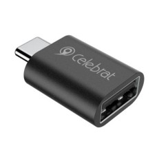 Перехідник Celebrat CA-04, USB, Type-C, Чорний