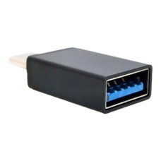 Перехідник Cablexpert A-USB3-CMAF-01, Type-C, USB, Чорний