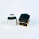 Перехідник OTG MicroUSB, USB, Чорний