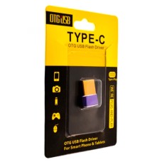 Перехідник OTG Type-C, USB, Фіолетовий