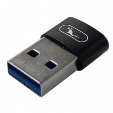 Перехідник OTG SkyDolphin OT08, Type-C, MicroUSB, Чорний