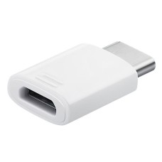 Перехідник OTG Samsung, Type-C, MicroUSB, Білий