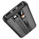 Повербанк (Power Bank) Hoco J118, 10000 mAh, Чорний