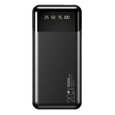 Повербанк (Power Bank) XO PR191, 10000 mAh, Чорний