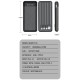 Повербанк (Power Bank) WUW Y130, 10000 mAh, Чорний