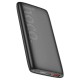 Повербанк (Power Bank) Hoco J122 Respect, 10000 mAh, Чорний