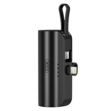 Повербанк (Power Bank) XO PB304 Mini, 5000 mAh, Чорний