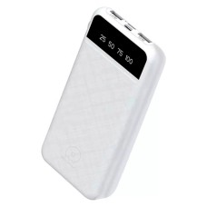 Повербанк (Power Bank) WUW Y111, 20000 mAh, Білий