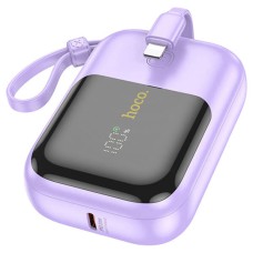 Повербанк (Power Bank) Hoco Q20 Fountain, 10000 mAh, Фіолетовий