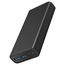 Повербанк (Power Bank) Promate Bolt-20, 20000 mAh, Чорний