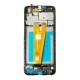 Дисплей Samsung A045 Galaxy A04, (PRC), з сенсором, з рамкою, IPS, Чорний