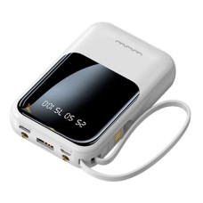 Повербанк (Power Bank) WUW Y135, 10000 mAh, Білий