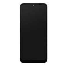 Дисплей Motorola XT2097 Moto E7 Power, (PRC), з сенсором, з рамкою, IPS, Чорний