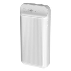 Повербанк (Power Bank) WUW Y129, 20000 mAh, Білий