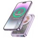 Повербанк (Power Bank) Hoco Q14 Ice Crystal, 5000 mAh, Фіолетовий