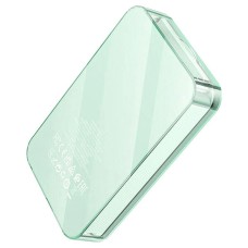 Повербанк (Power Bank) Hoco Q14A Ice Crystal, 10000 mAh, Синій