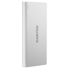 Повербанк (Power Bank) Canyon CNE-CPB1006W, 10000 mAh, Білий