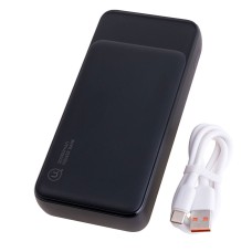 Повербанк (Power Bank) USAMS US-CD200, 20000 mAh, Чорний