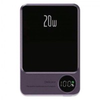 Повербанк (Power Bank) Q9, 5000 mAh, Фіолетовий